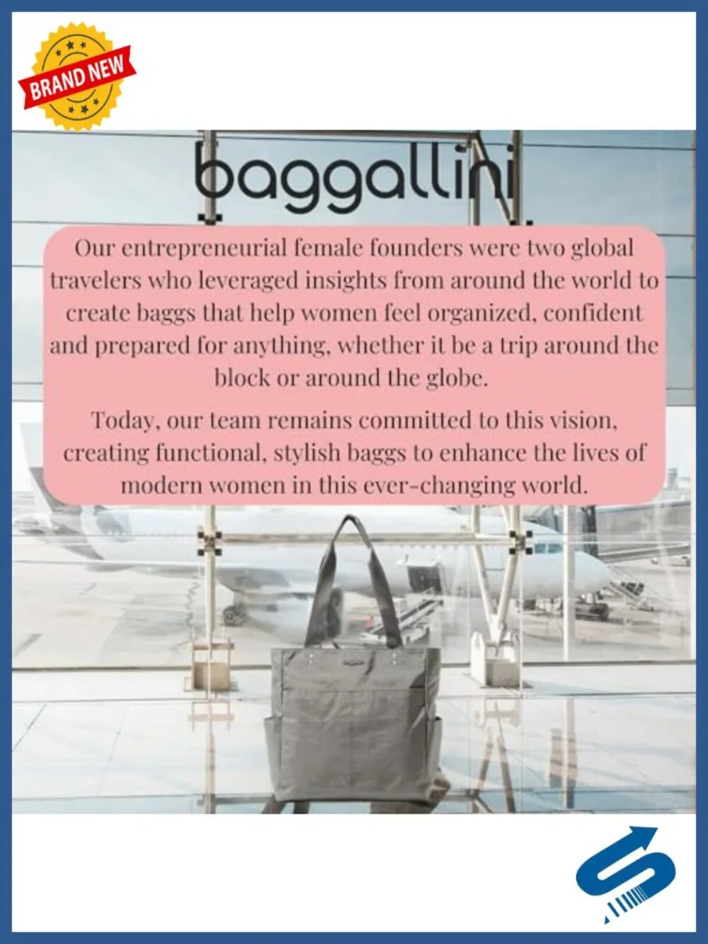 Lightweight Nylon Tote with Luggage Sleeve, Washable Travel Bag